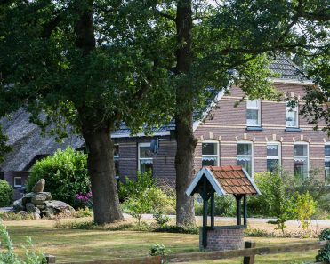 Elsenhoeve Vakantiewoning zijkant voorzijde in Wapserveen Drenthe